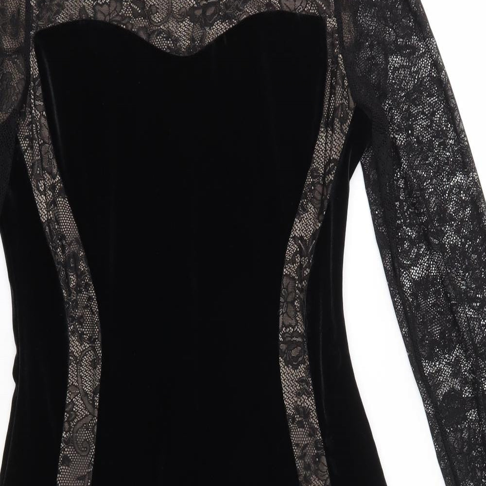 M&S Womens Black   Bodycon  Size 10