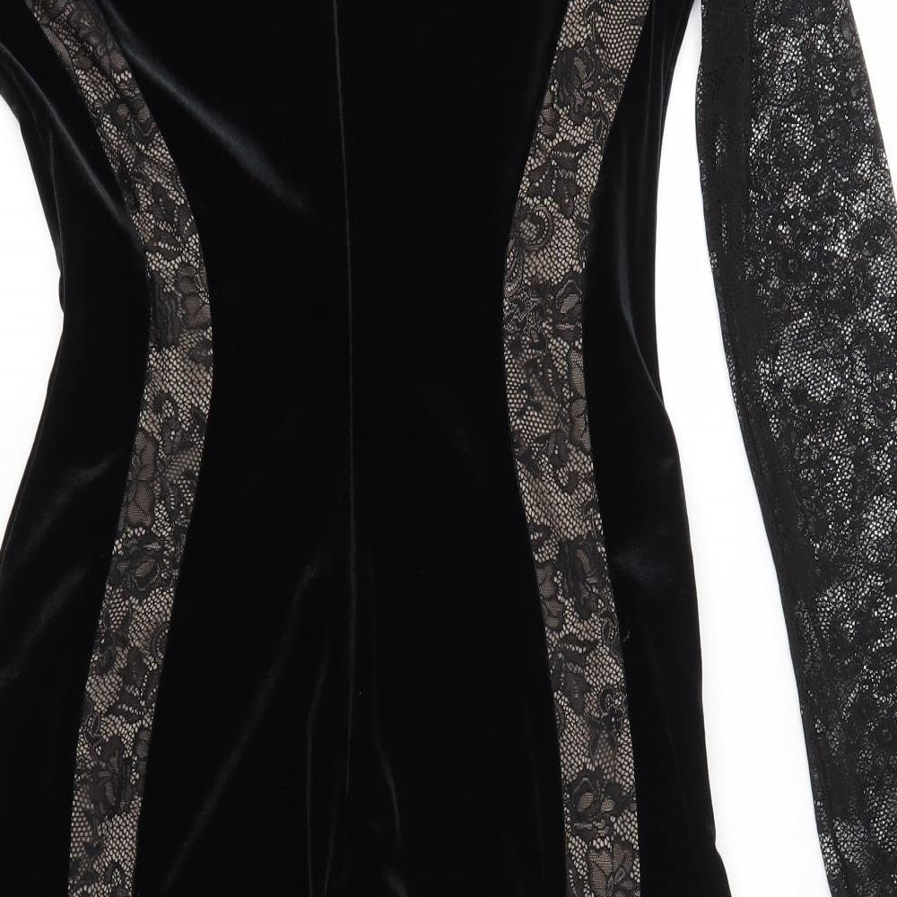 M&S Womens Black   Bodycon  Size 10