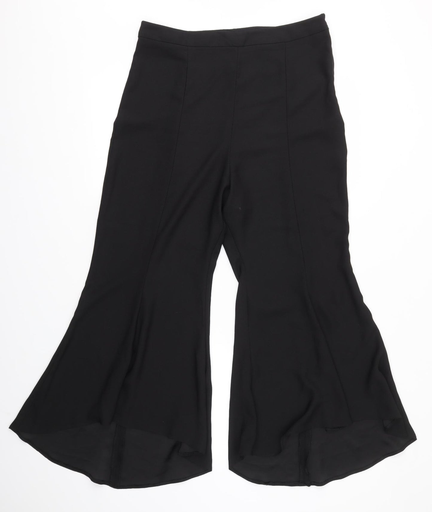 ASOS Womens Black   Dress Pants Trousers Size 14 L22 in