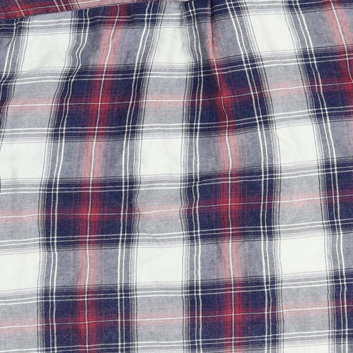 Burton Menswear Mens Multicoloured Check   Button-Up Size L