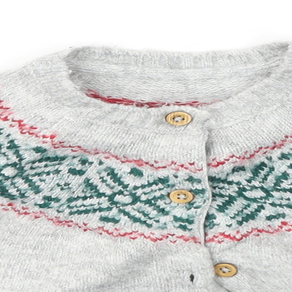 M&S Baby Multicoloured   Cardigan Jumper Size 9-12 Months