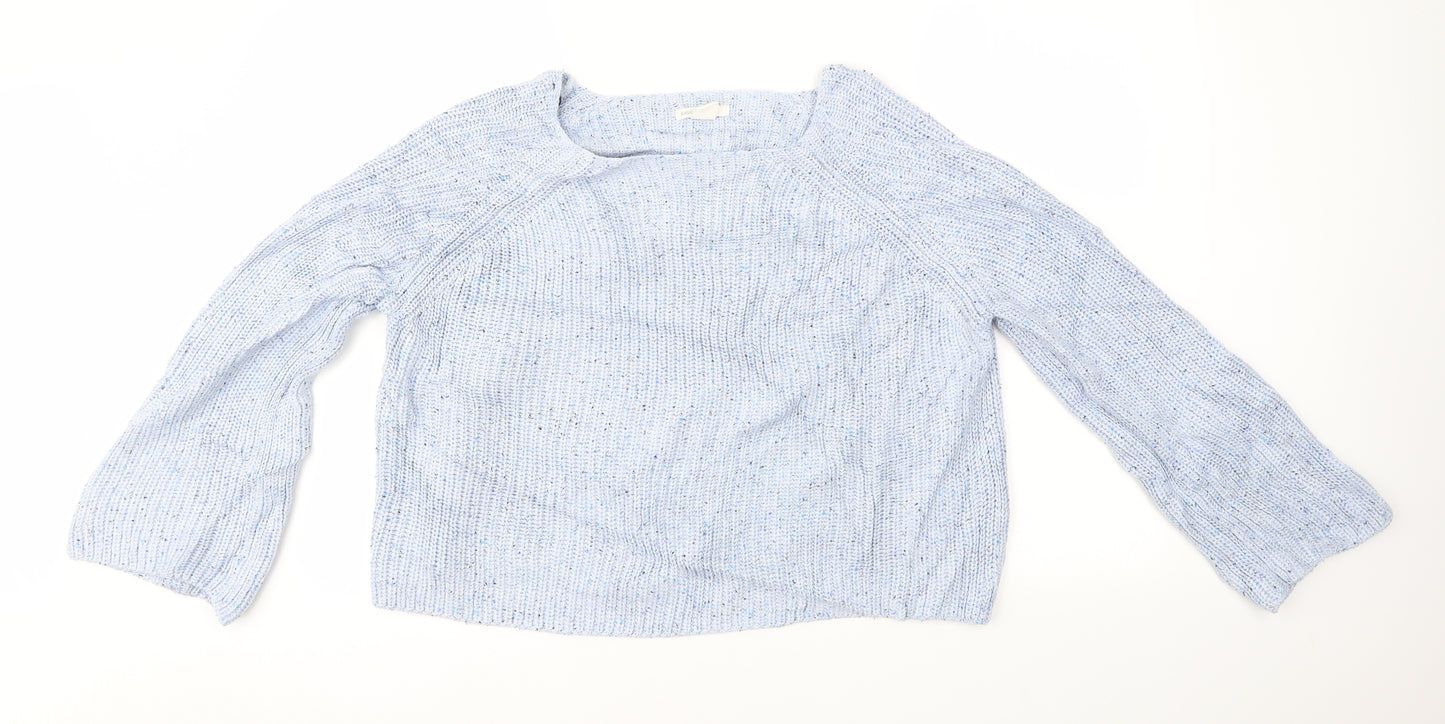 H&M Womens Blue   Pullover Jumper Size M