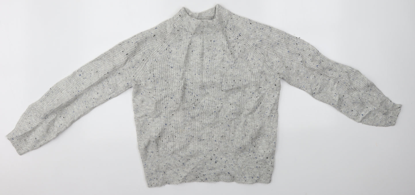 M&S Womens Grey   Pullover Jumper Size S