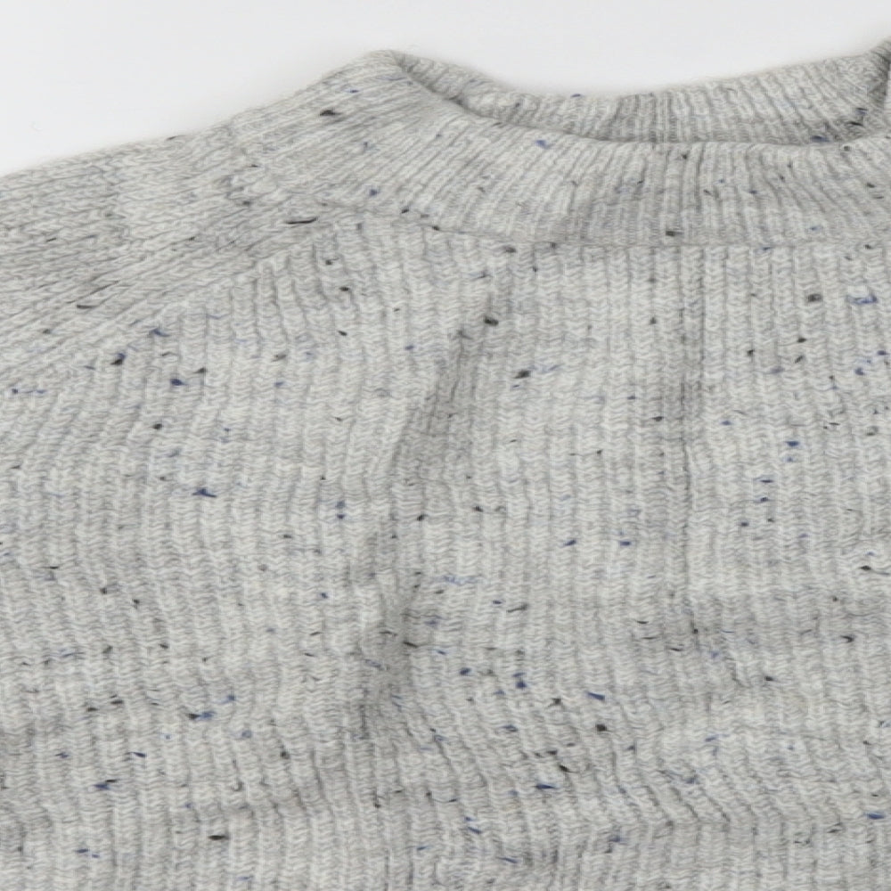 M&S Womens Grey   Pullover Jumper Size S