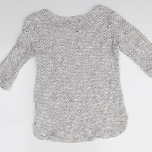 New Look Womens Grey   Pullover Jumper Size 8