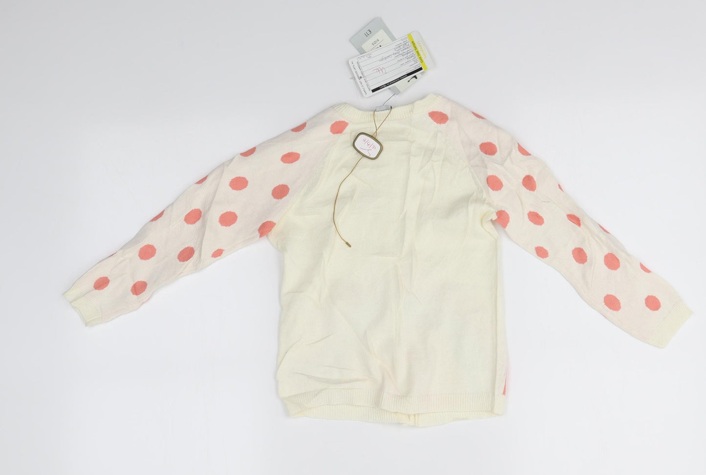 TU Girls Multicoloured   Cardigan Jumper Size 3-4 Years