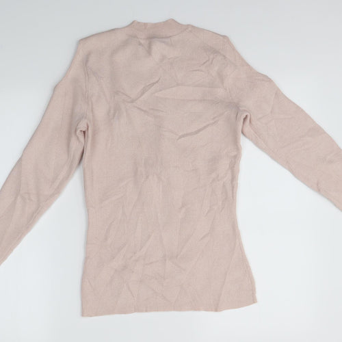 Julien Macdonald Womens Pink   Pullover Jumper Size 8