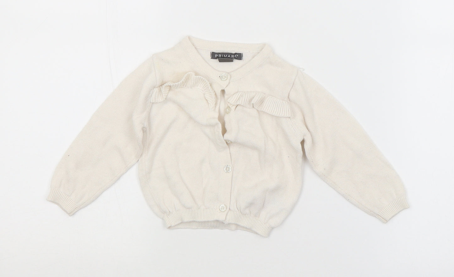Primark Baby Beige   Cardigan Jumper Size 6-9 Months