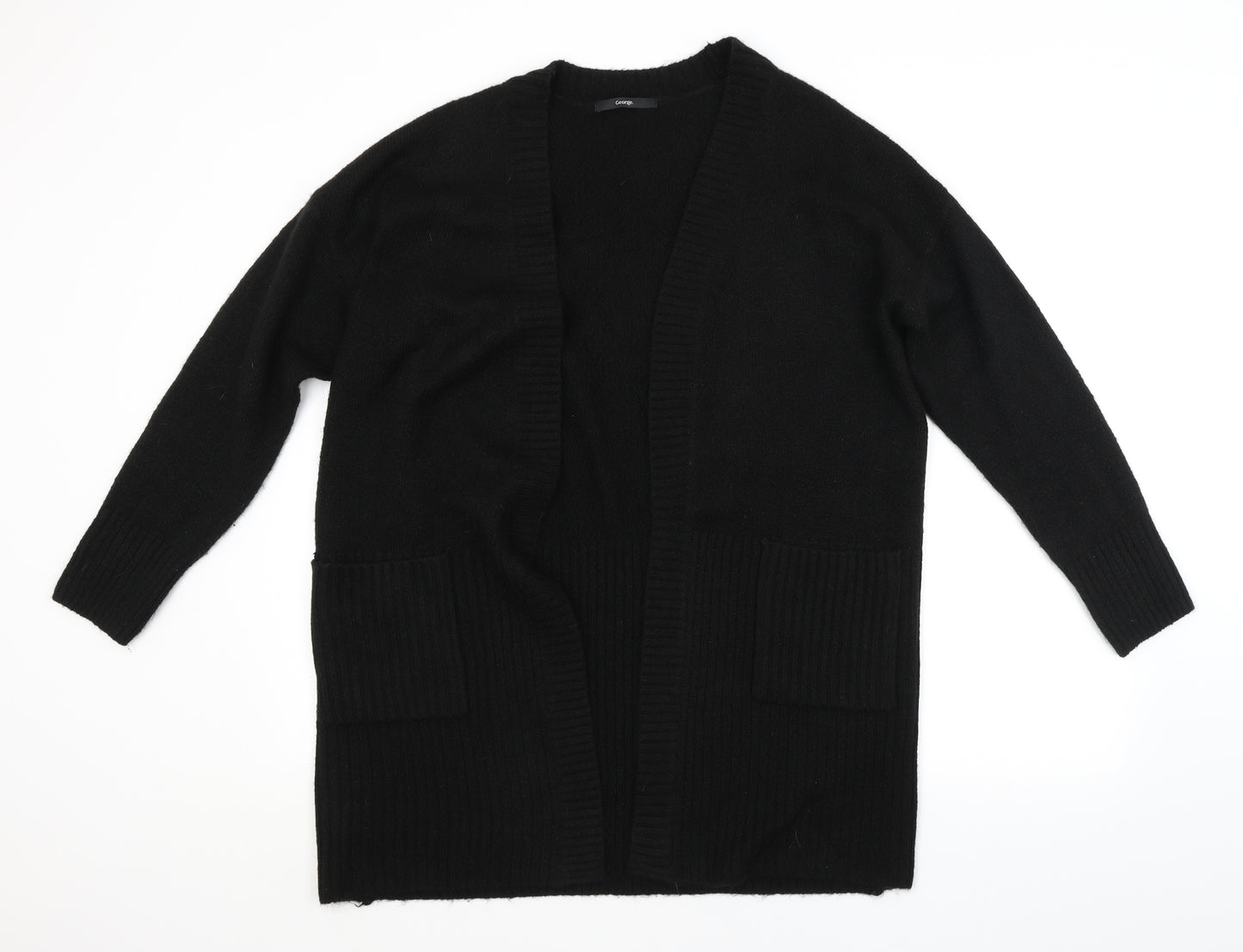 George Womens Black   Cardigan Jumper Size 12