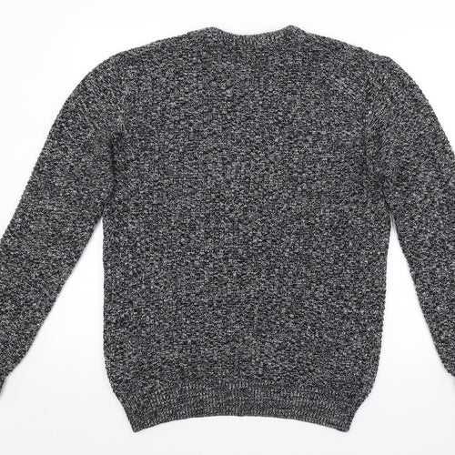 Smog Mens Grey   Pullover Jumper Size L