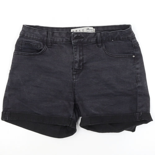 Primark Womens Grey   Cut-Off Shorts Size 10