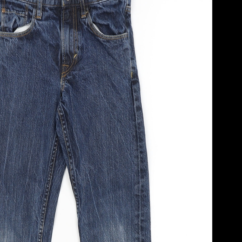 H&M Boys Blue   Straight Jeans Size 9-10 Years