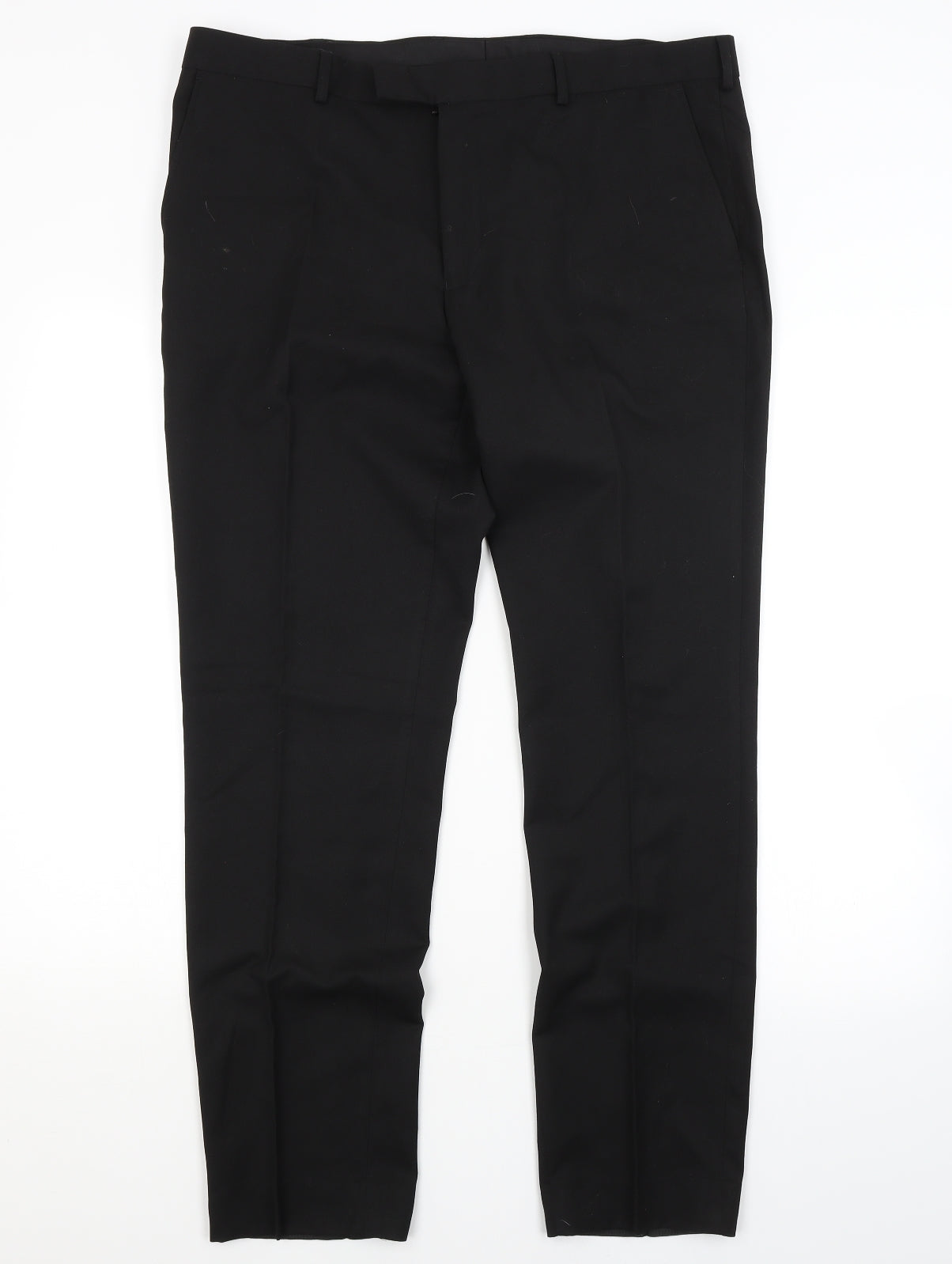 Moss London Mens Black   Trousers  Size 54 L30 in