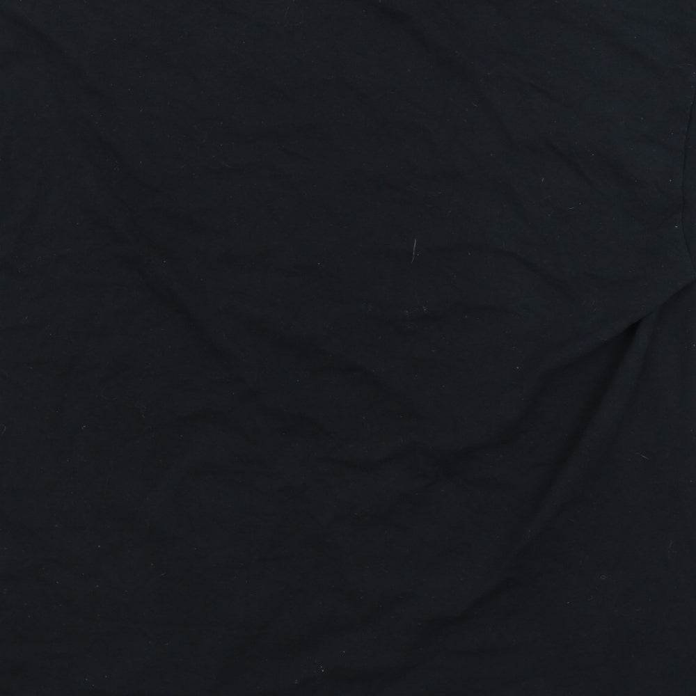 Preworn Mens Black    T-Shirt Size XL