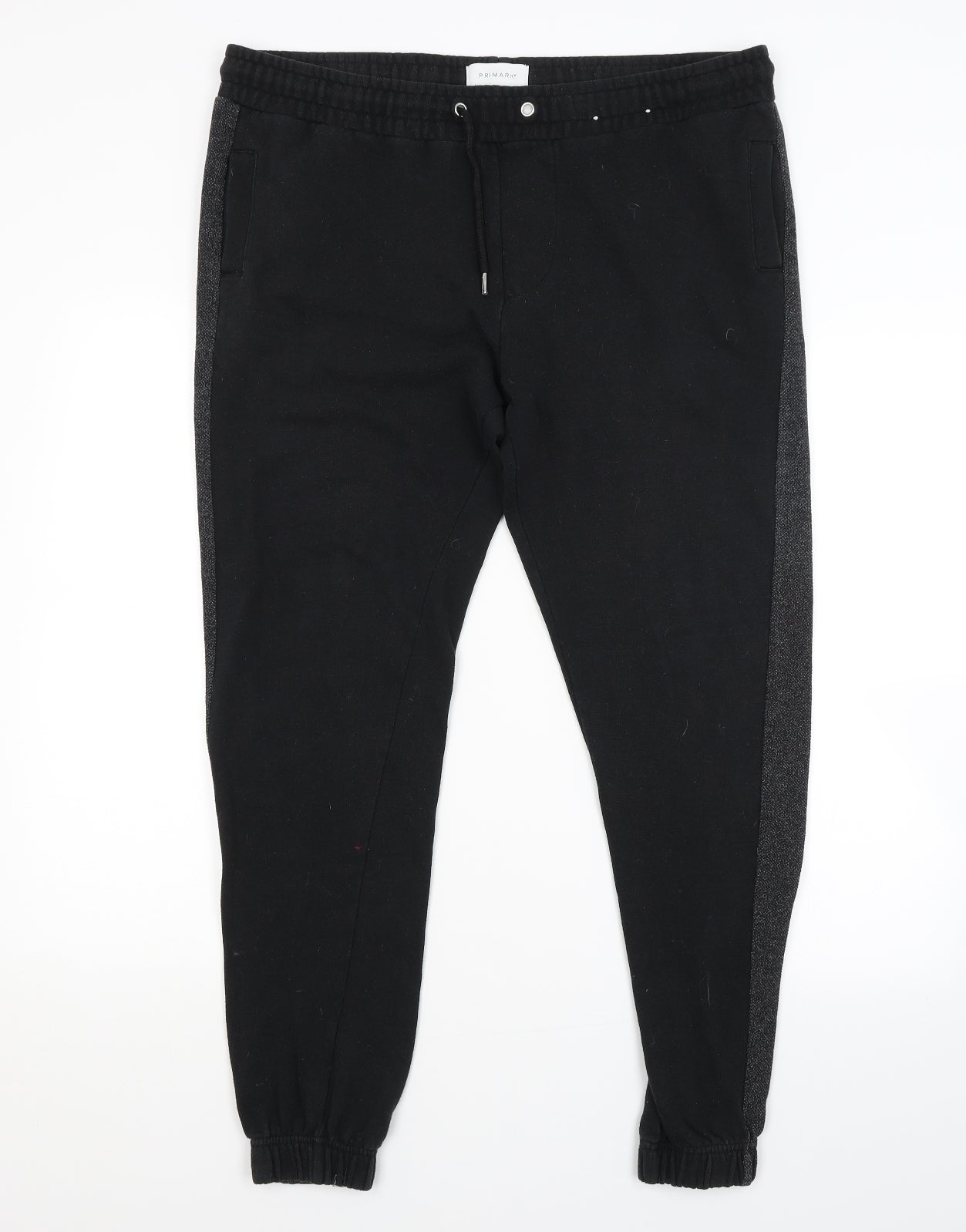 Primark Mens Black   Sweatpants Trousers Size M L30 in