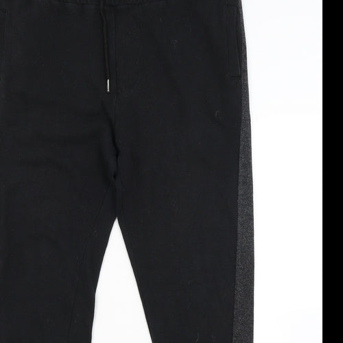 Primark Mens Black   Sweatpants Trousers Size M L30 in