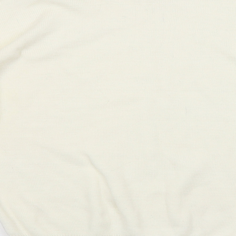 MISSAP Womens White   Pullover Jumper Size 12