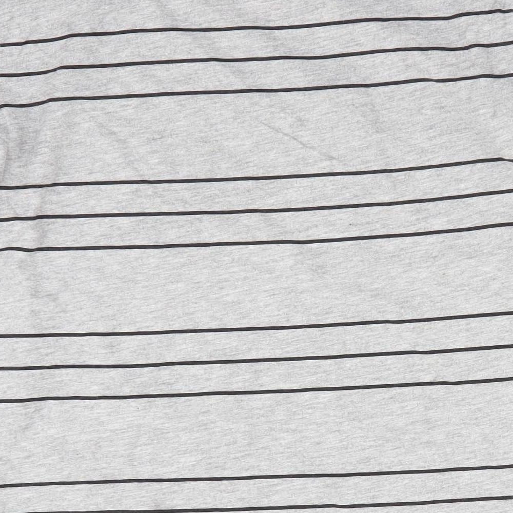 Florence and Fred Boys Grey Striped  Basic Casual Size 5-6 Years  - Faux Long Arms