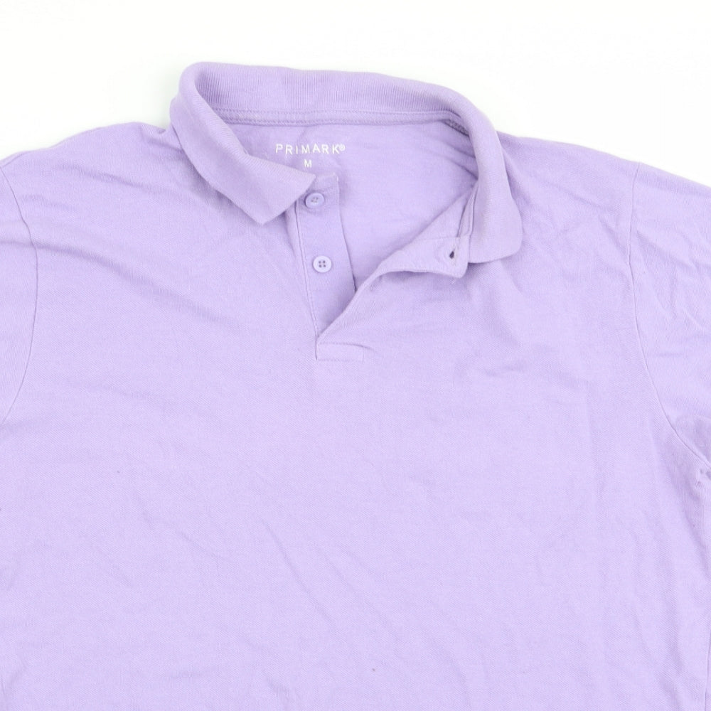 Primark Womens Purple   Basic Polo Size M