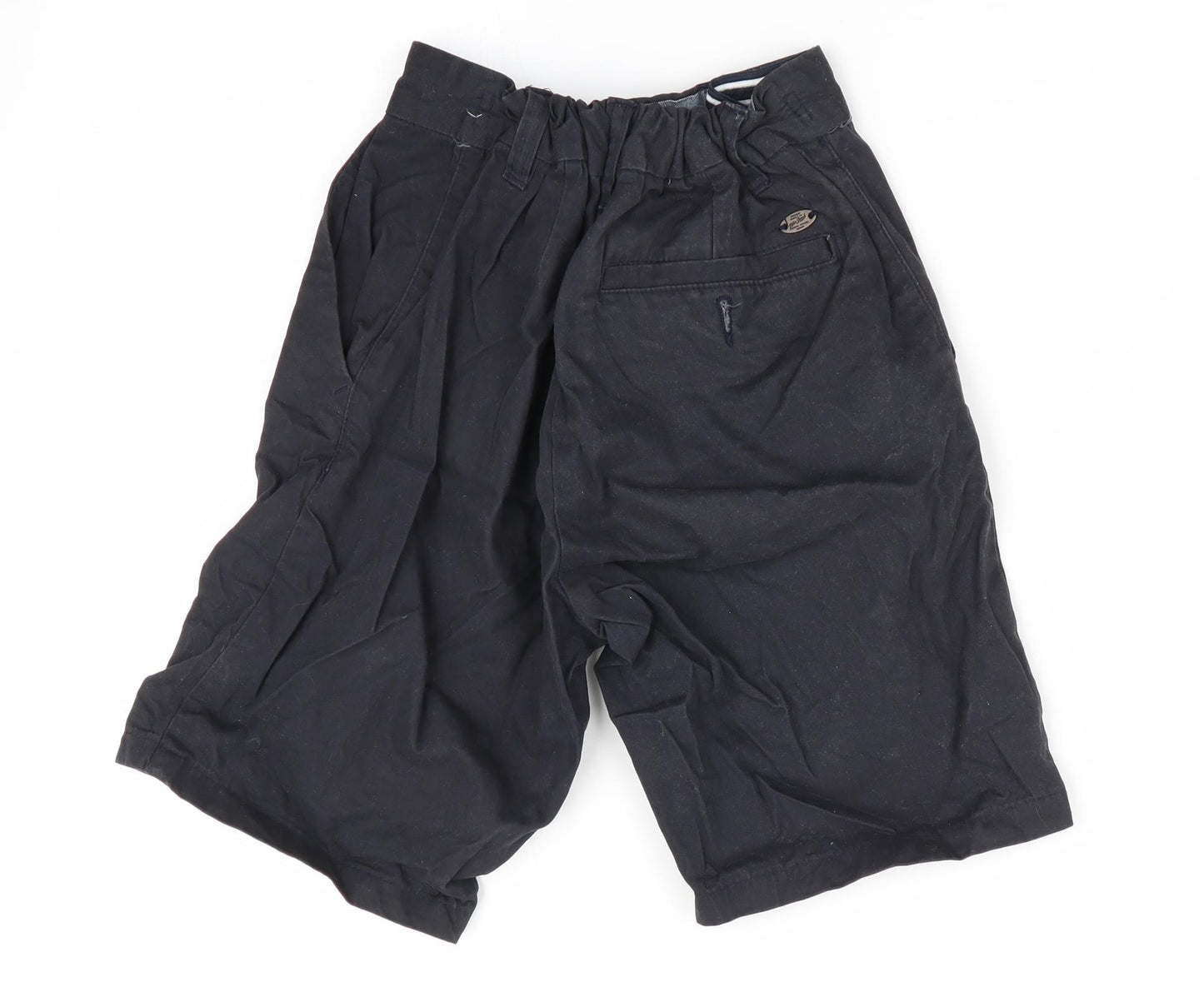 NEXT Boys Black   Chino Shorts Size 12 Years