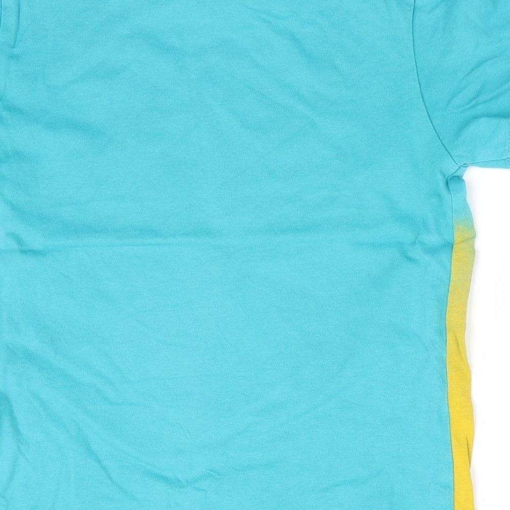 H&M Boys Blue   Basic T-Shirt Size 3-4 Years  - Hotdog Monster