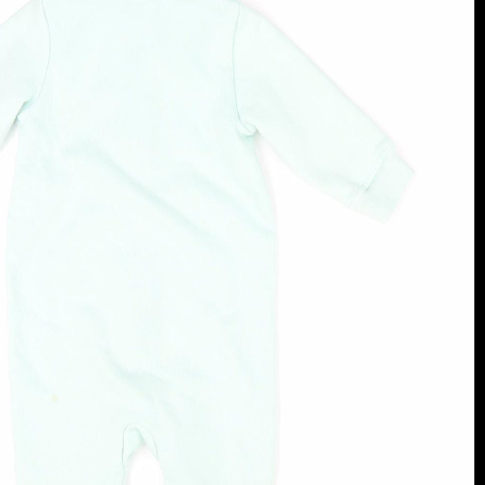 Gap Girls Green   Romper One-Piece Size 6-9 Months  - Hooded Full Zip