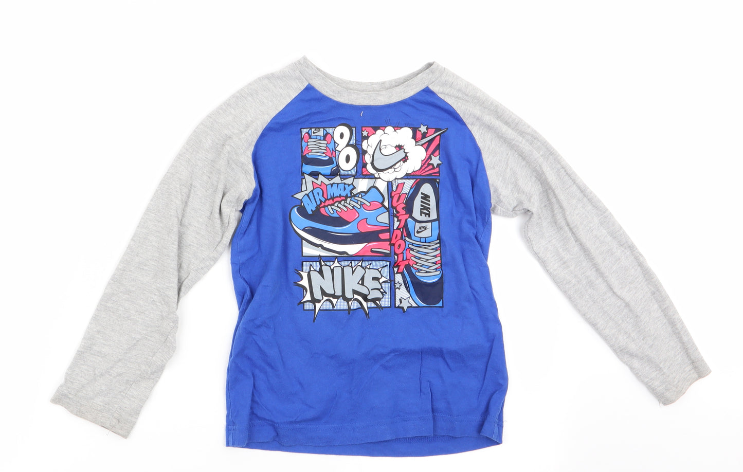 Nike Boys Blue   Basic T-Shirt Size 7 Years  - Air Max