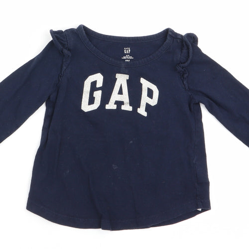 Gap Girls Blue   Basic Casual Size 6-9 Months  - GAP