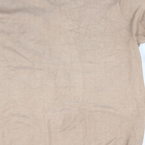 River Island Mens Beige   Pullover Jumper Size XS