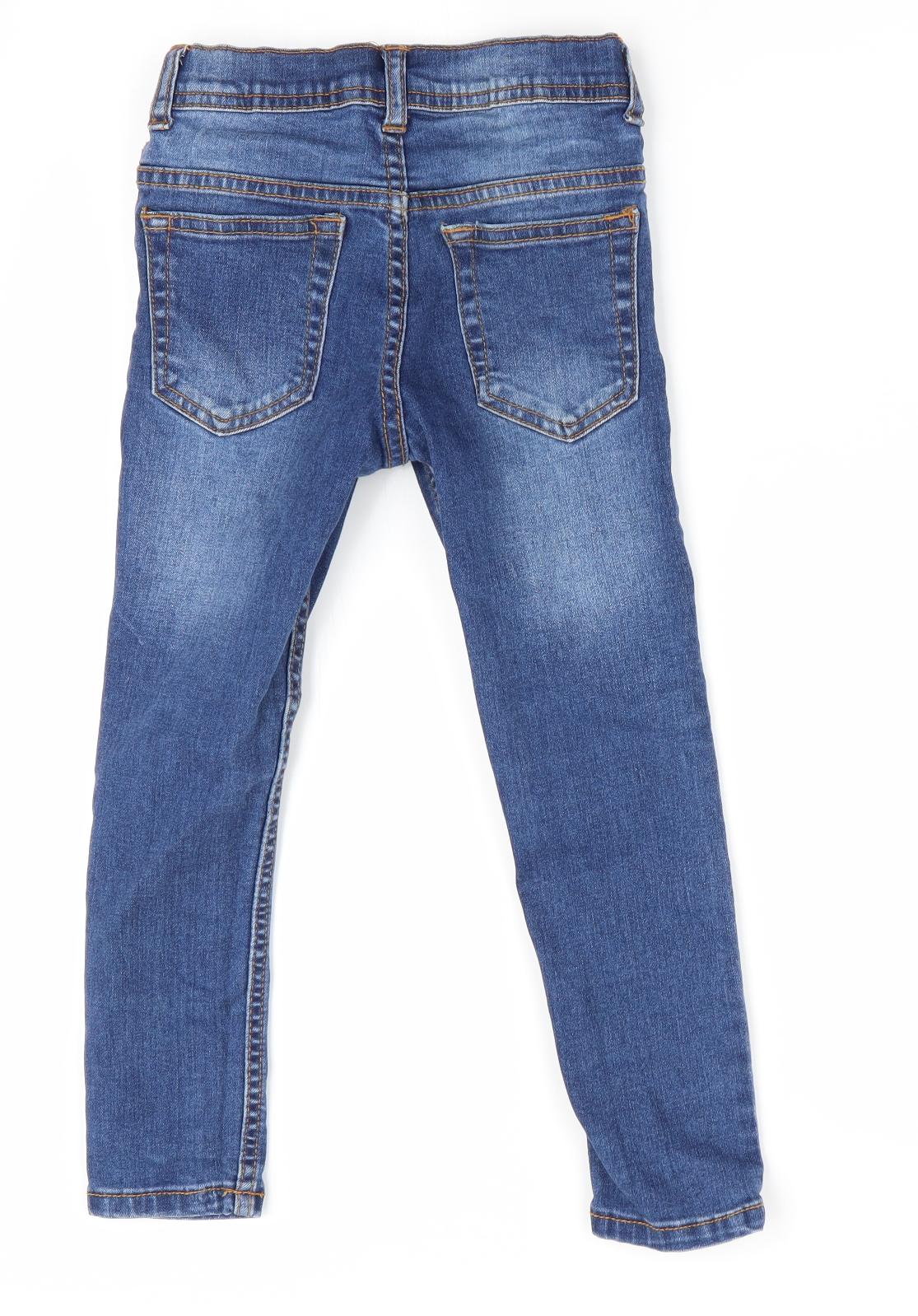 Denim Co Girls Blue   Skinny Jeans Size 5-6 Years