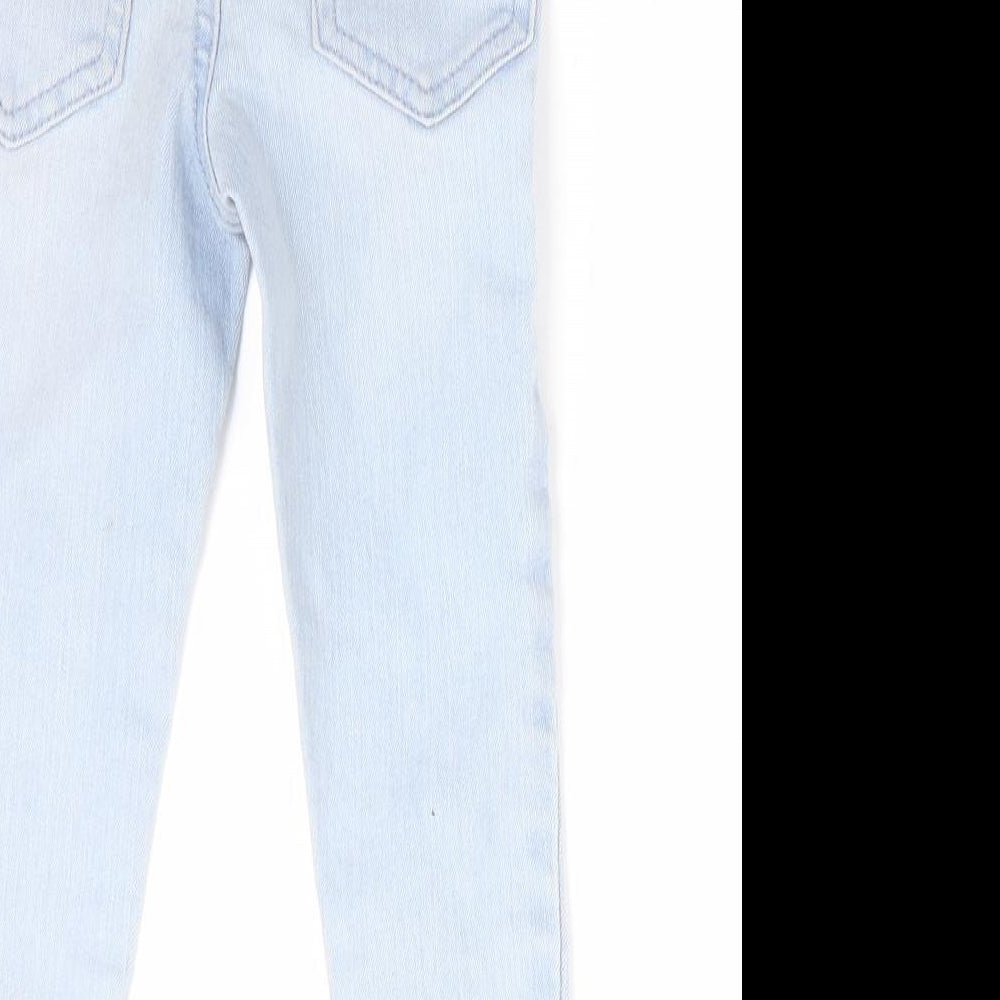 Denim Co Girls Blue   Jogger Jeans Size 18-24 Months  - Jegging Distressed hems