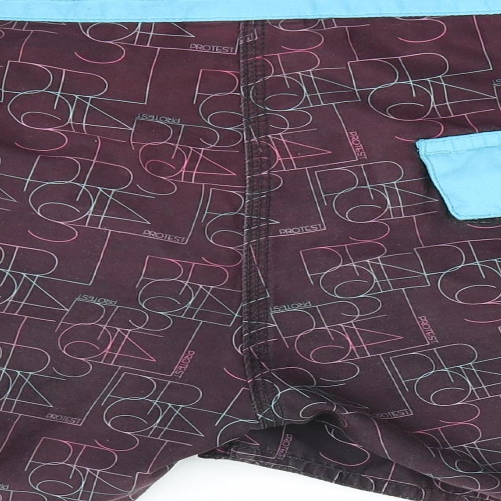 Protest Womens Brown   Skimmer Shorts Size 10