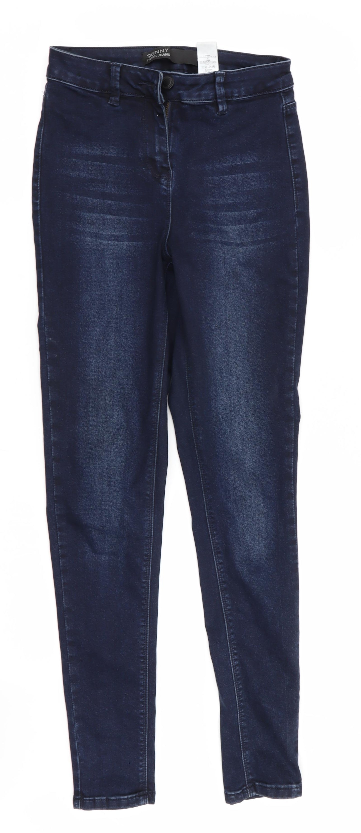 NEXT Womens Blue   Skinny Jeans Size 8 L29 in
