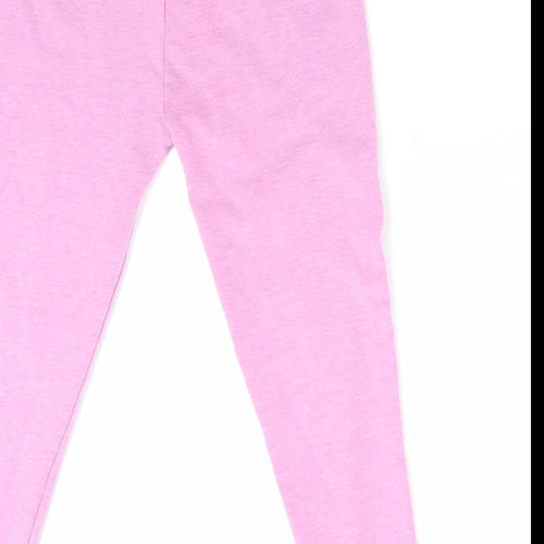 George Girls Pink   Jegging Trousers Size 4 Years - Legging