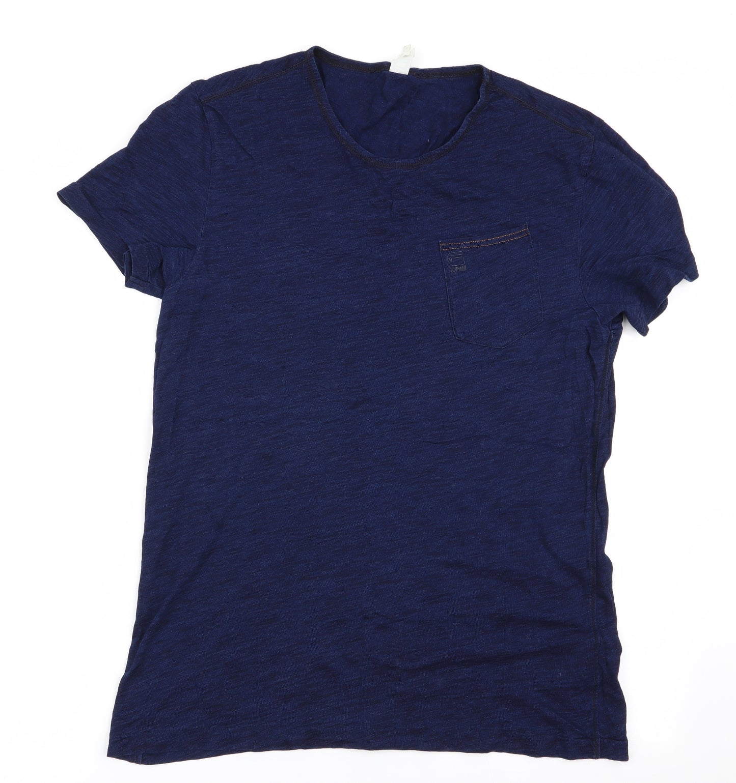 RAW Mens Blue    T-Shirt Size L
