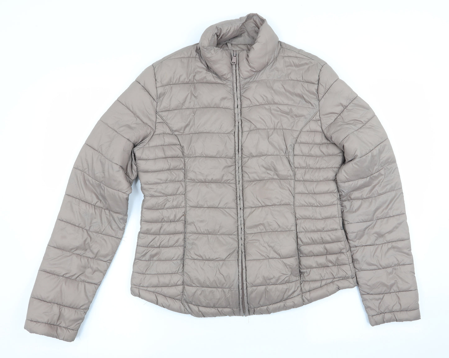 Atmosphere Womens Brown   Quilted Coat Size M