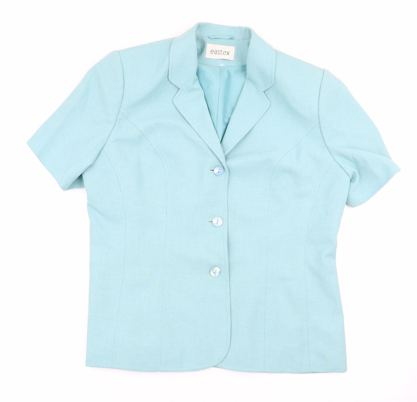 Eastex Womens Blue   Jacket  Size 14  - Short Sleeve