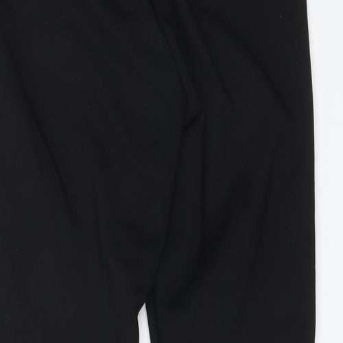 H&M Womens Black   Trousers  Size 6 L25 in