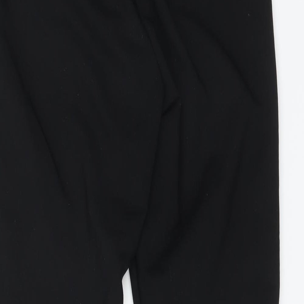 H&M Womens Black   Trousers  Size 6 L25 in