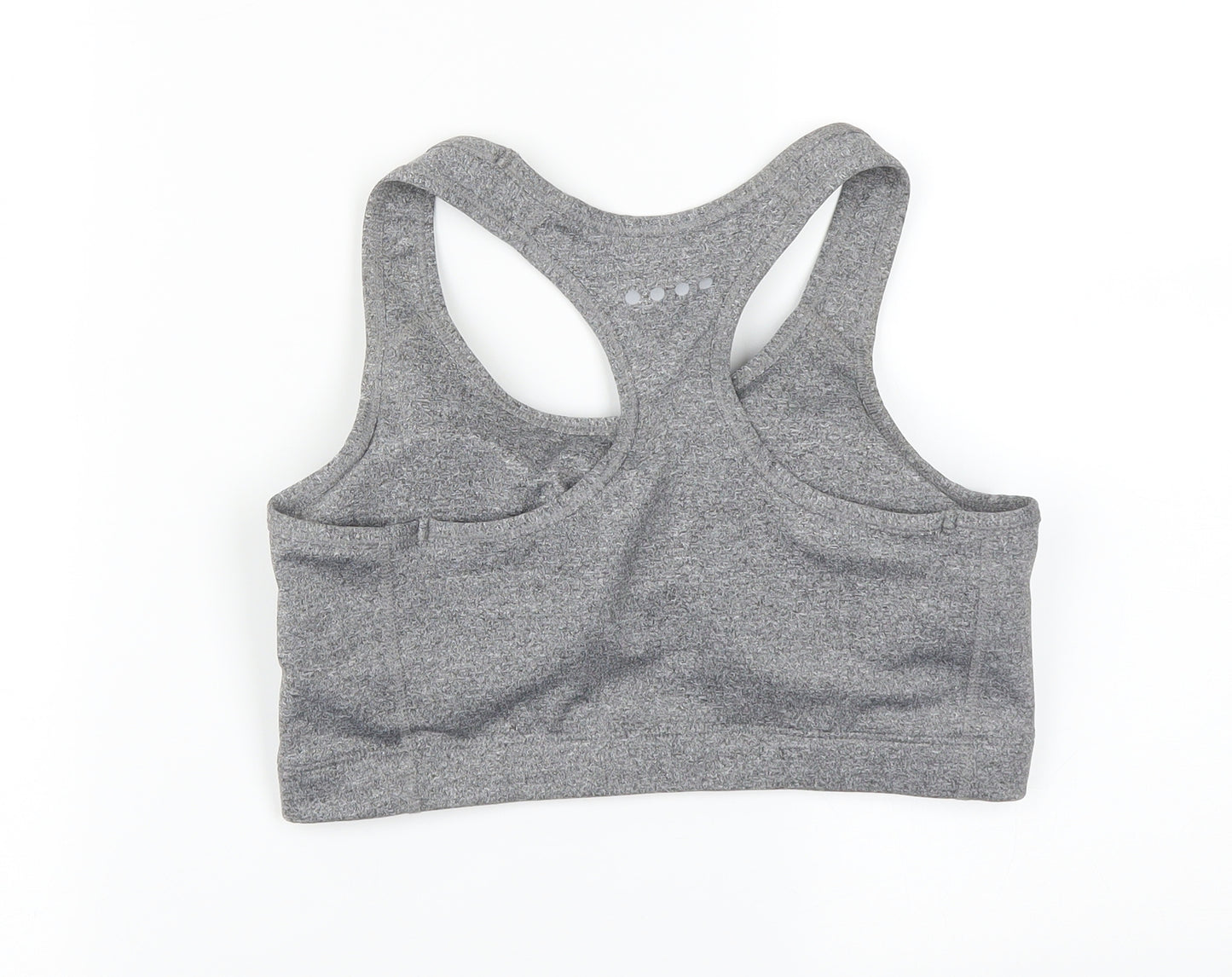 SOULUXE Womens Grey   Basic T-Shirt Size M  - SPORTS BRA