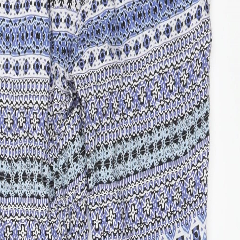 Primark Girls Multicoloured Fair Isle   Trousers Size 9-10 Years