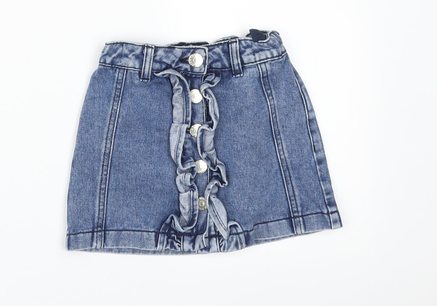 Matalan Girls Blue   Straight & Pencil Skirt Size 5 Years