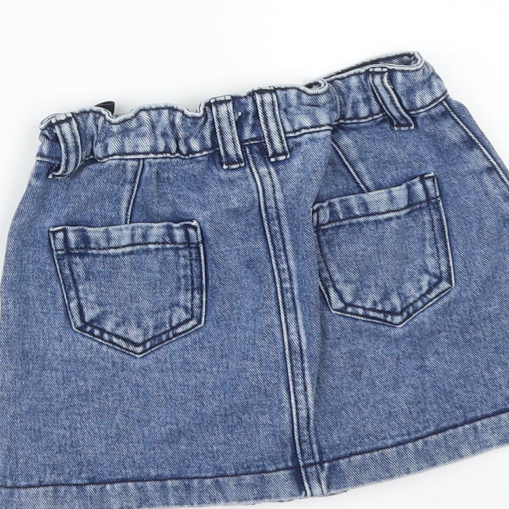Matalan Girls Blue   Straight & Pencil Skirt Size 5 Years