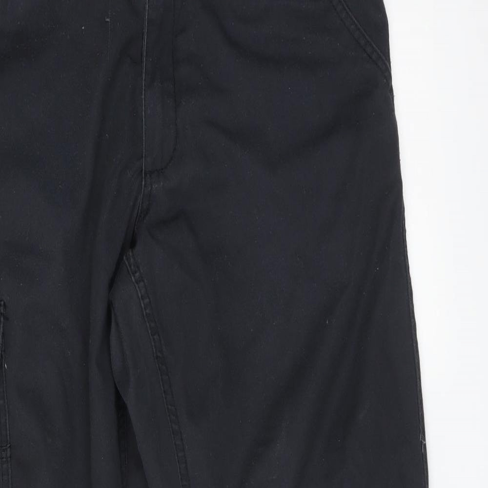 Preworn Mens Black   Carpenter Trousers Size 34 L30 in