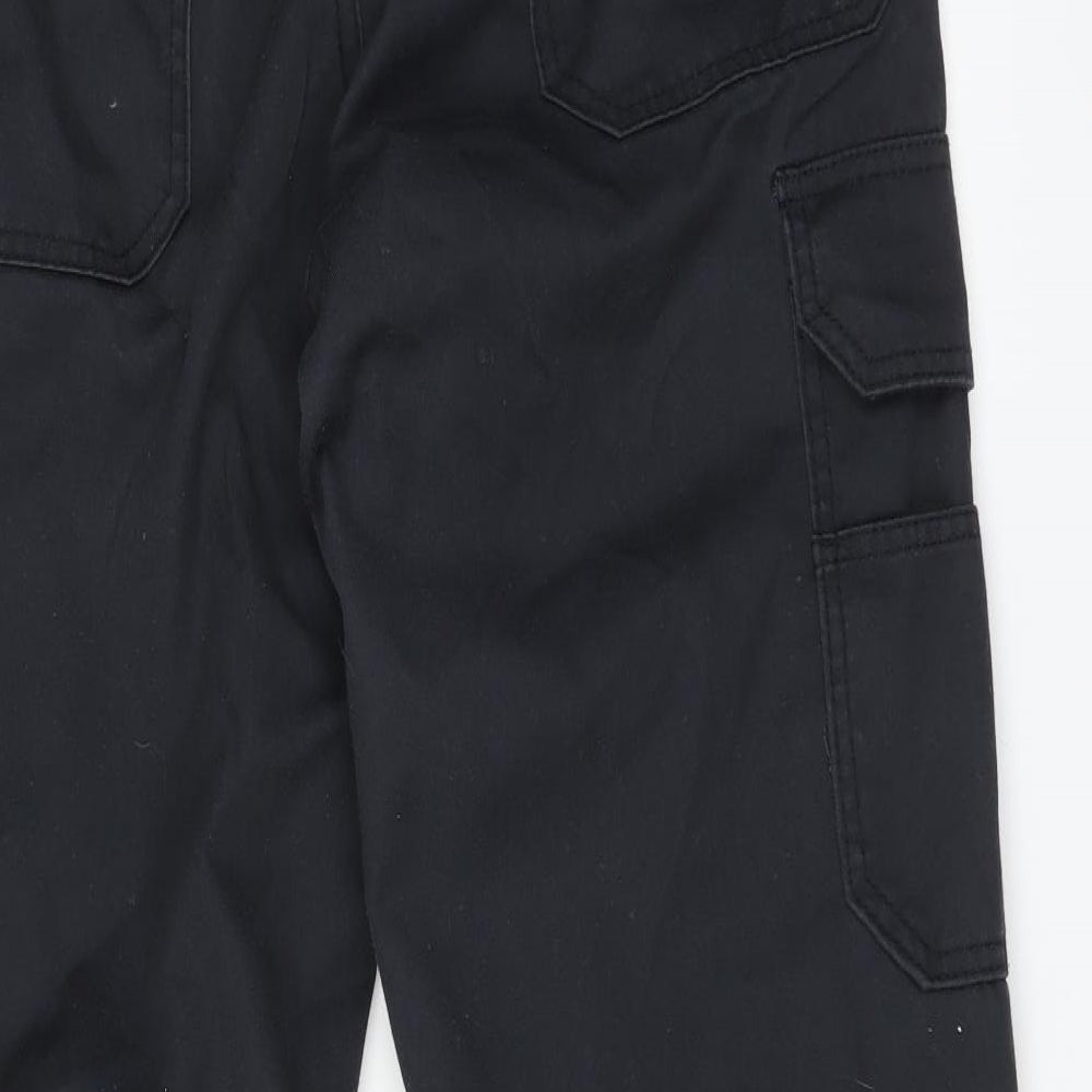 Preworn Mens Black   Carpenter Trousers Size 34 L30 in