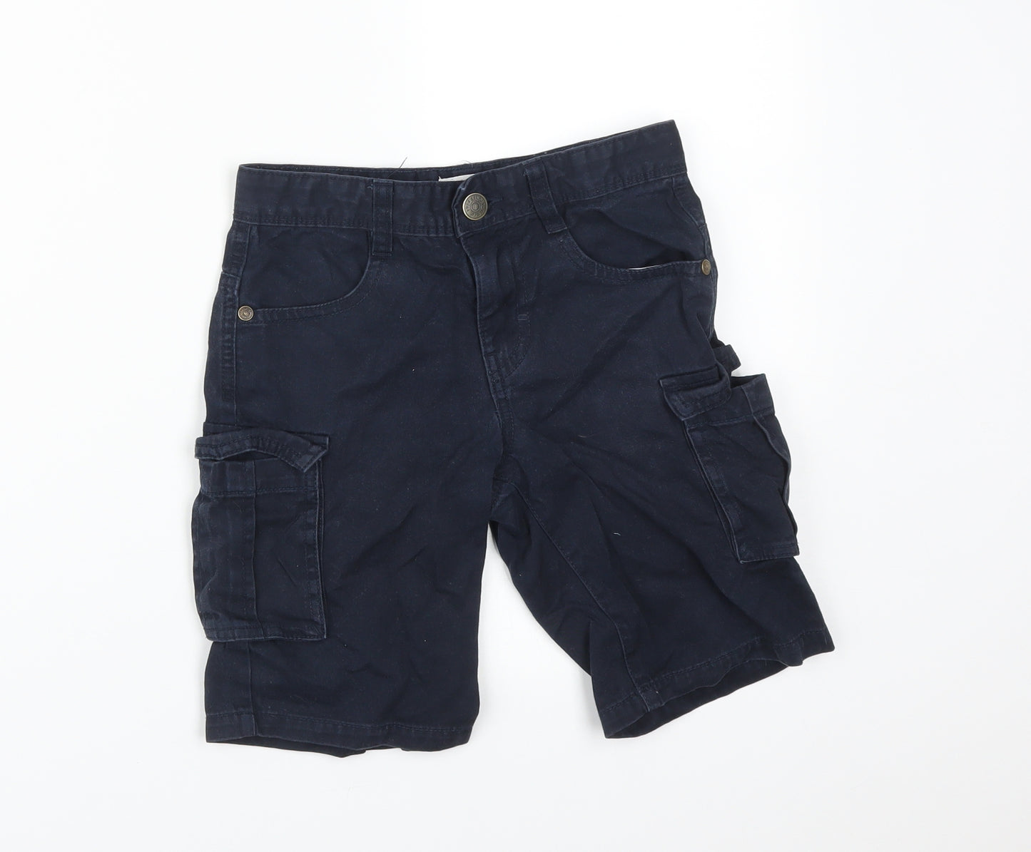 Lindex Boys Blue   Cargo Shorts Size 5-6 Years