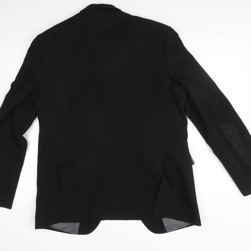Primark Mens Black   Jacket Suit Jacket Size 42