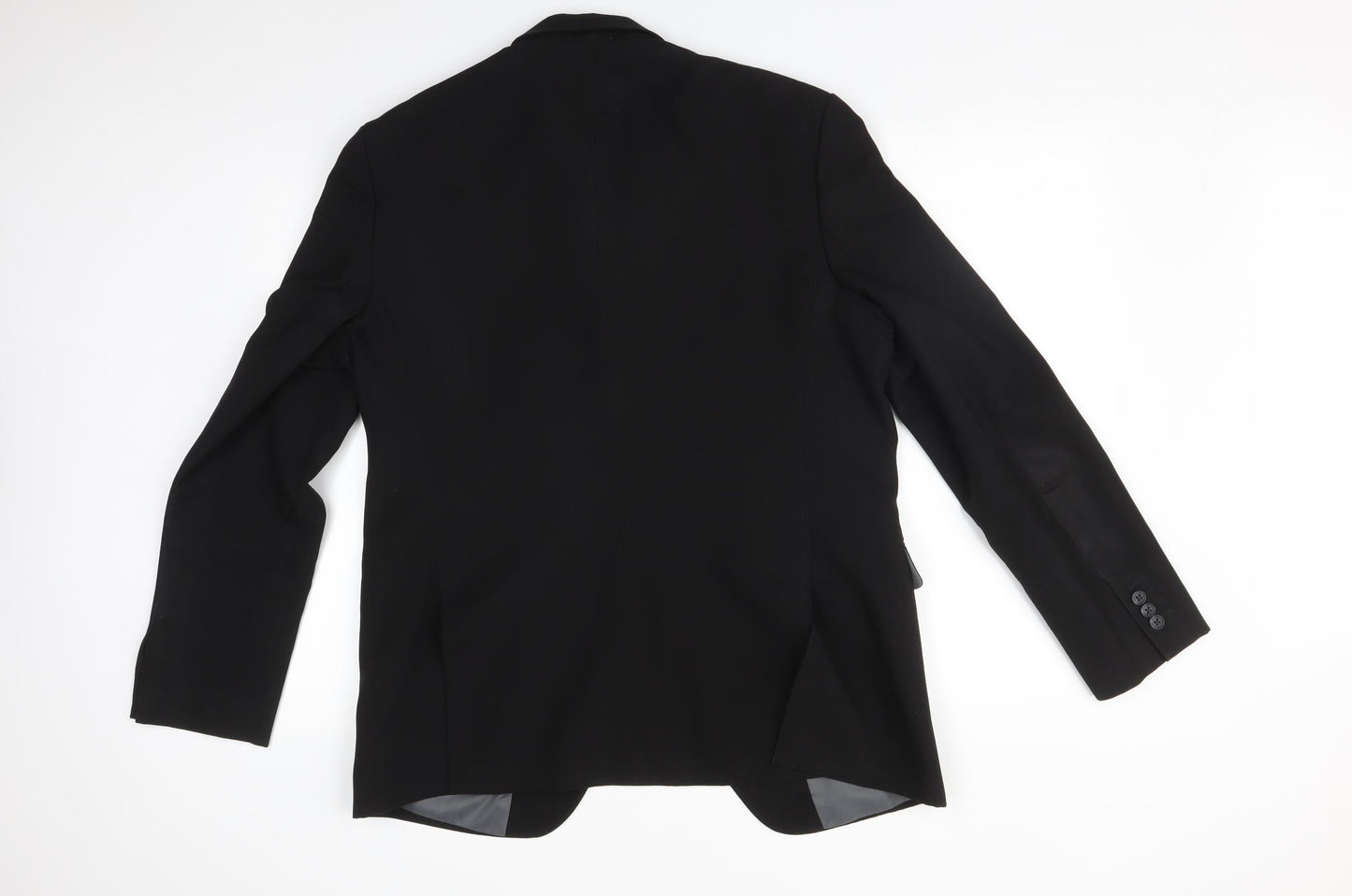 Primark Mens Black   Jacket Suit Jacket Size 42