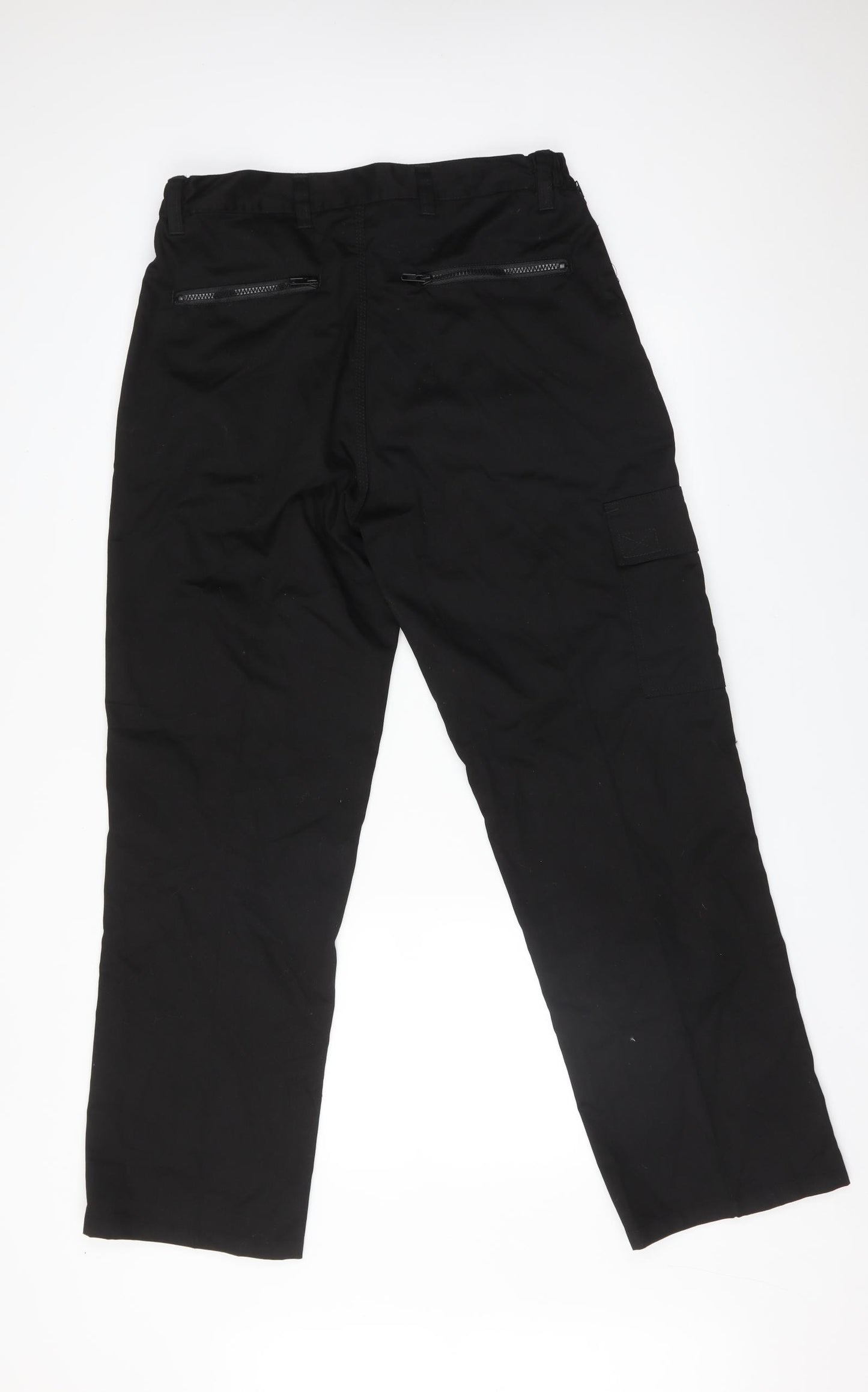 TURNHOUT Mens Black   Carpenter Trousers Size 36 in L30 in