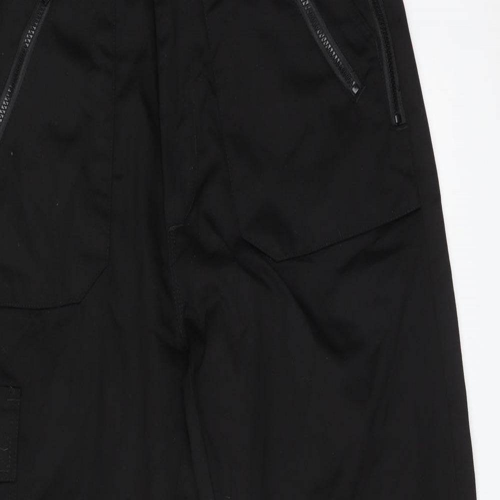 TURNHOUT Mens Black   Carpenter Trousers Size 36 in L30 in